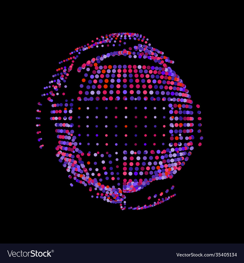 Exploding sphere a star flashed like grenade