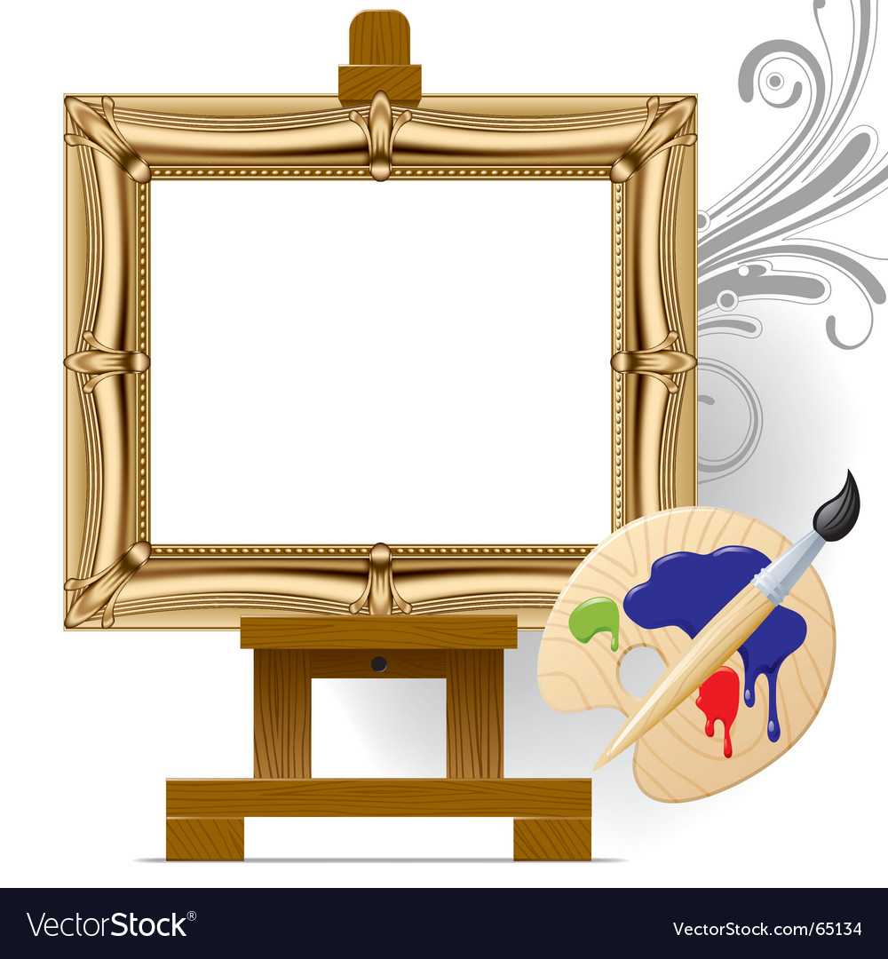 Gold frame