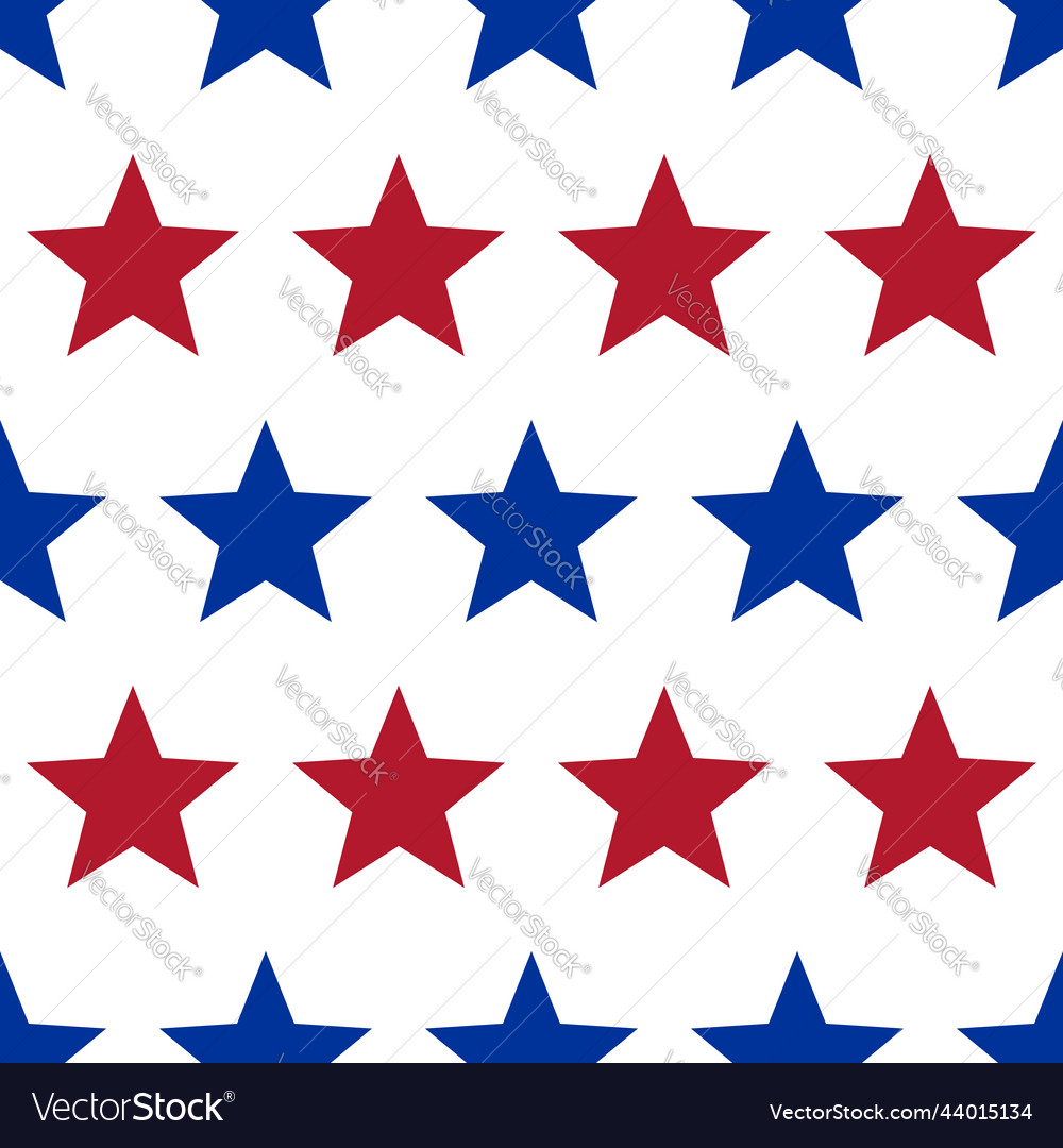 Horizontal rows with stars seamless pattern