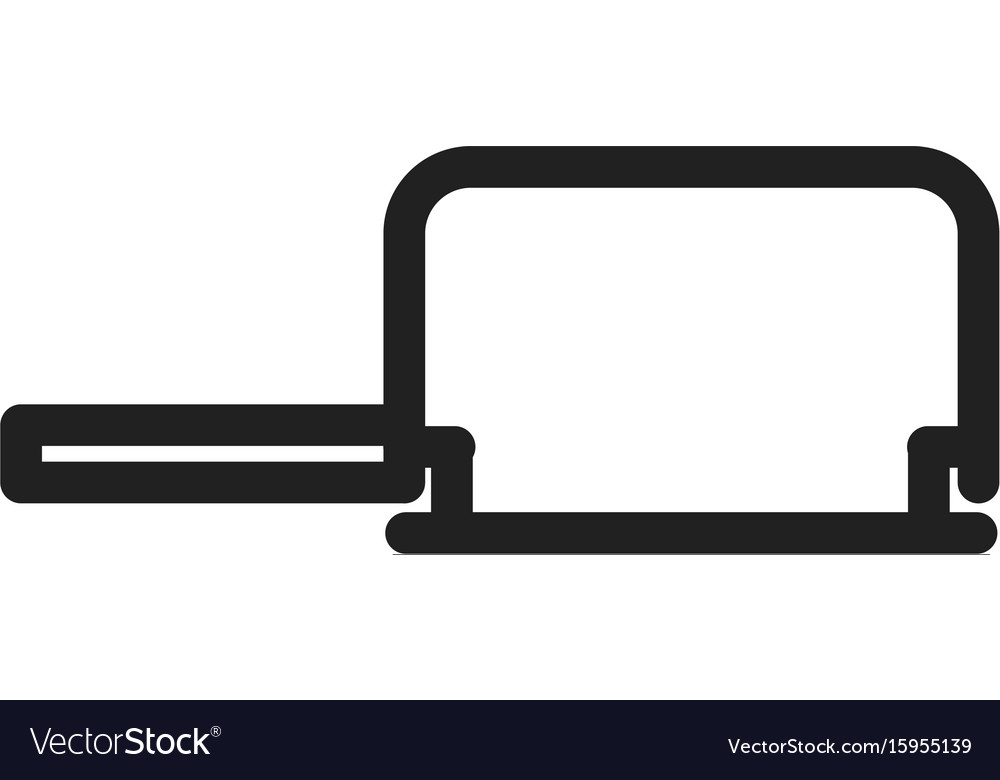 Coping saw Royalty Free Vector Image - VectorStock