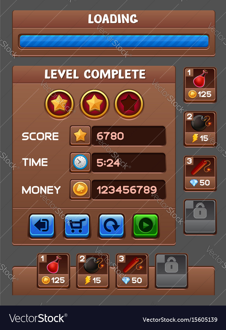 Game UI Elements Pack