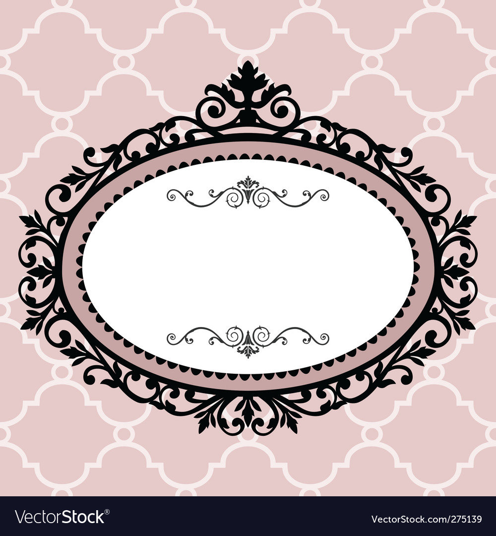 Download Vintage frame Royalty Free Vector Image - VectorStock