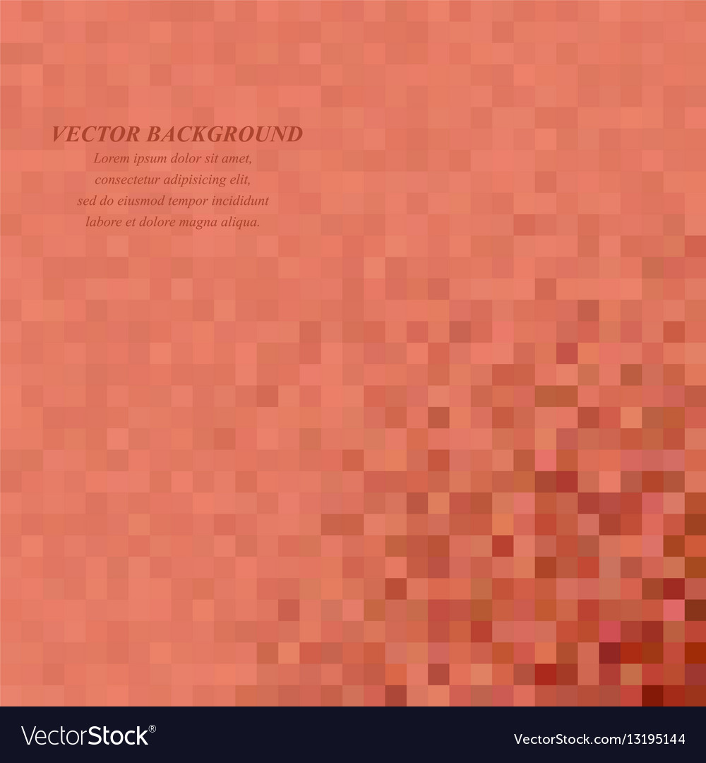 Abstract square mosaic background design
