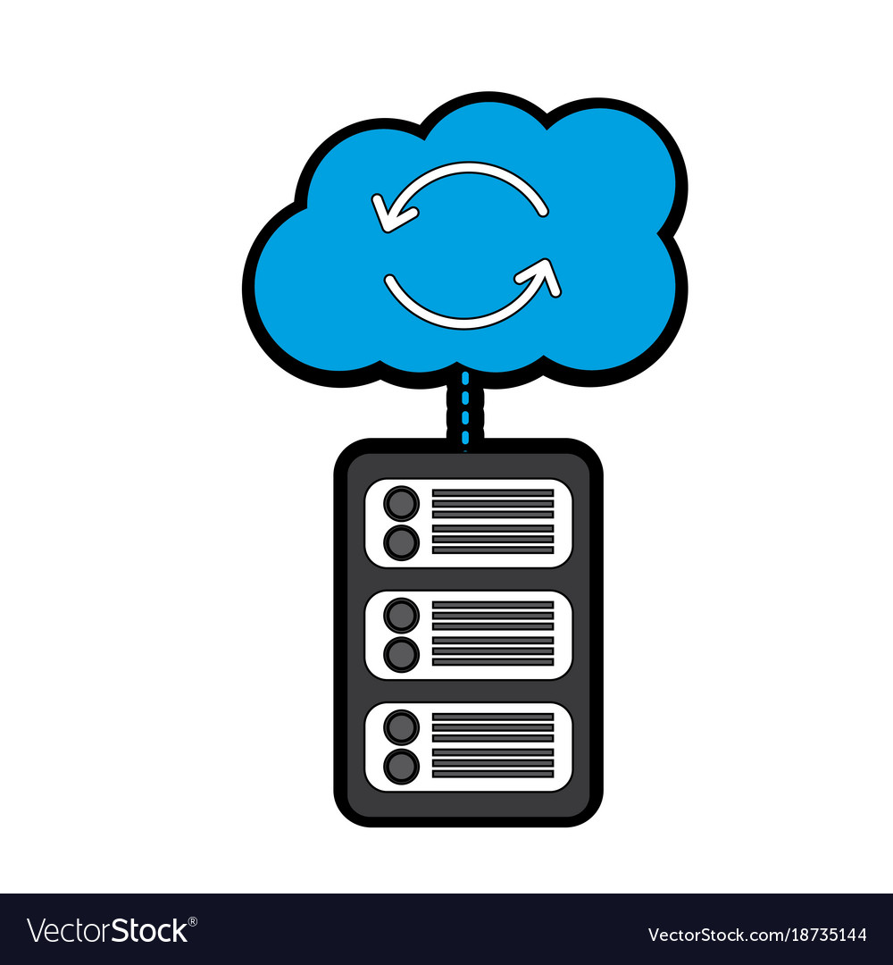 Data base server cloud connection hosting info
