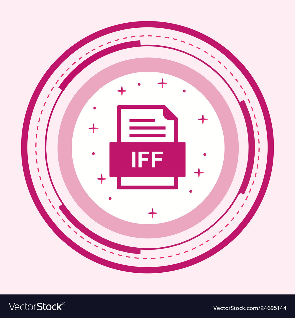 Iff file document icon