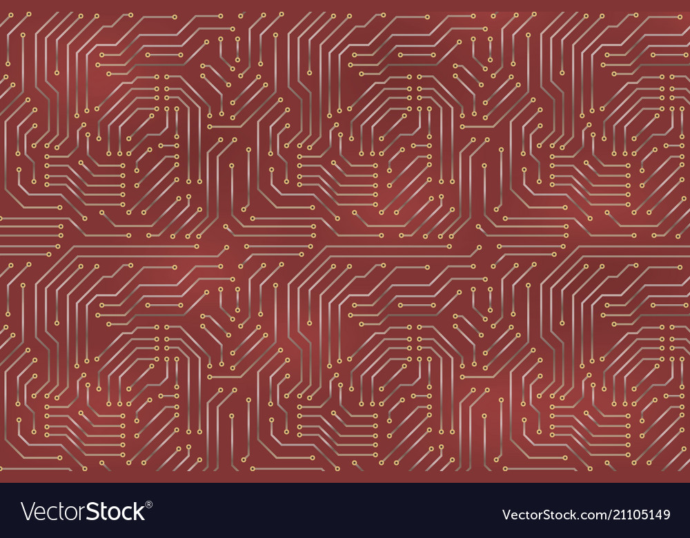 Circuit Board Pattern - Tech Background