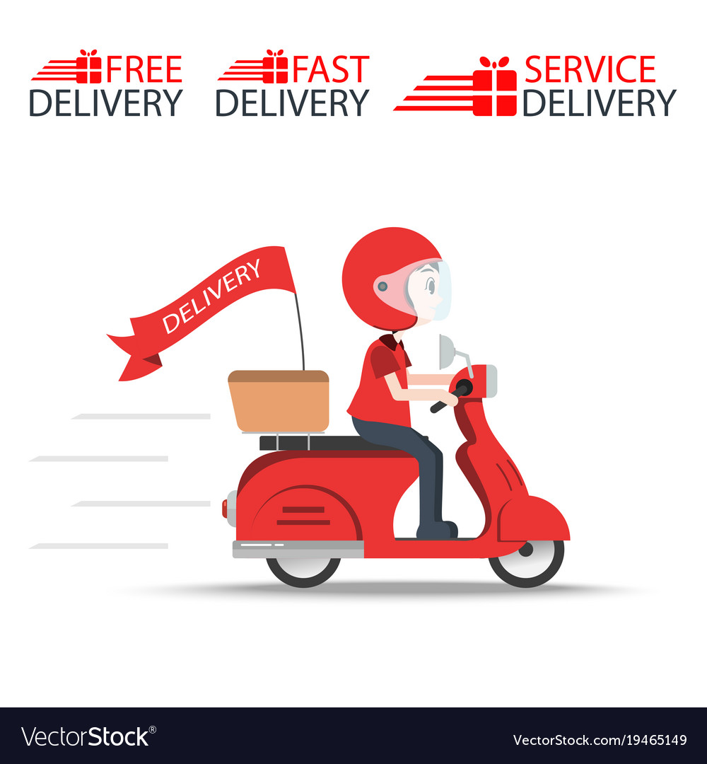 Delivery ride motorcycle service order worldwide