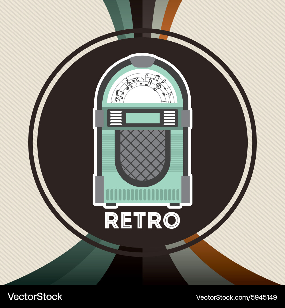 Retro device Royalty Free Vector Image - VectorStock