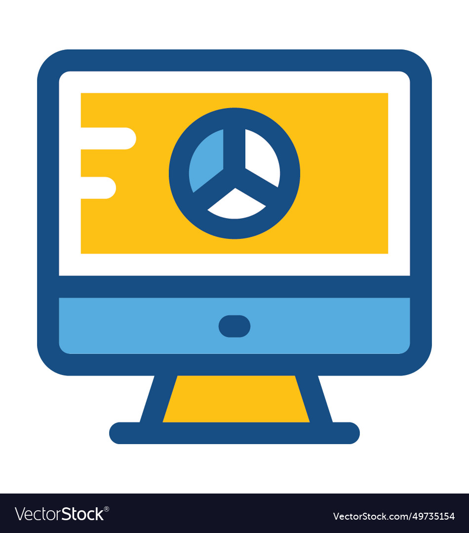 Online graph Royalty Free Vector Image - VectorStock