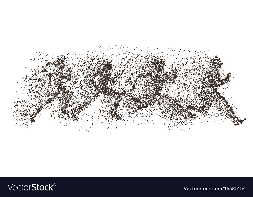 Running Silhouette with Particle Motion