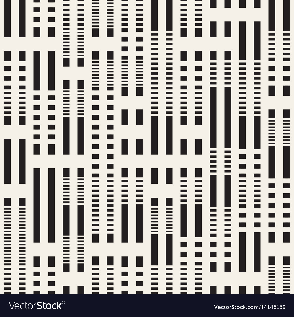 Black and white dashed lines pattern modern