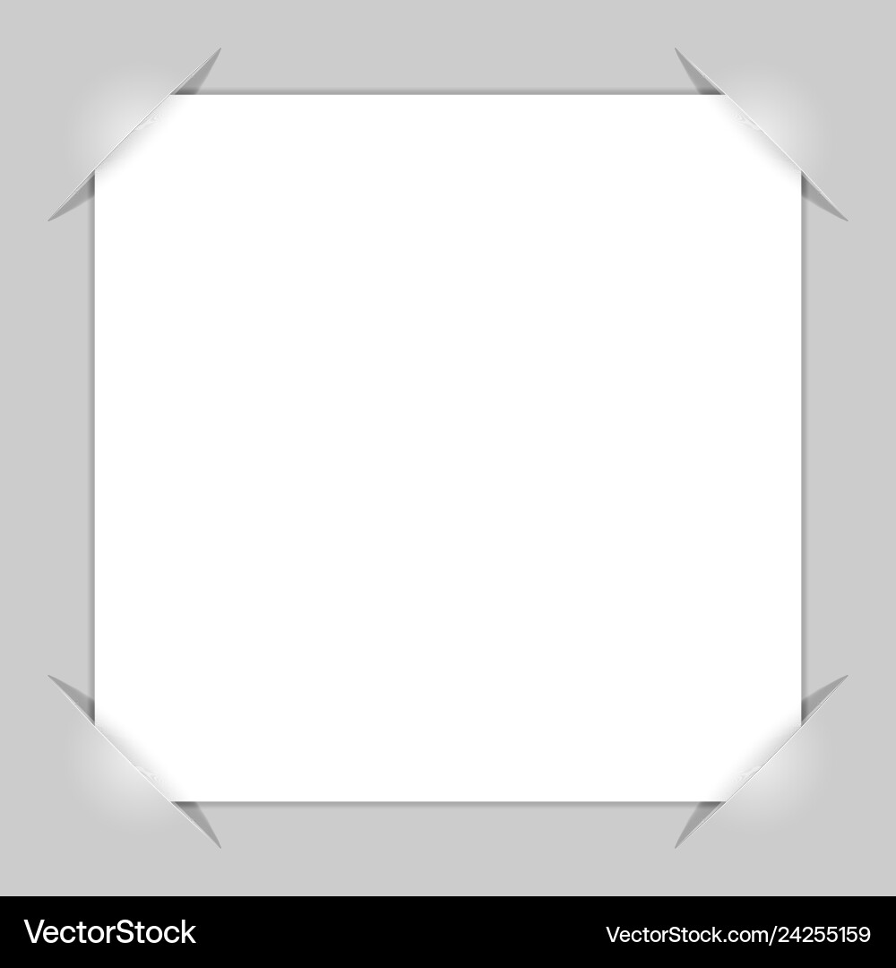 Photo frame corners Royalty Free Vector Image - VectorStock