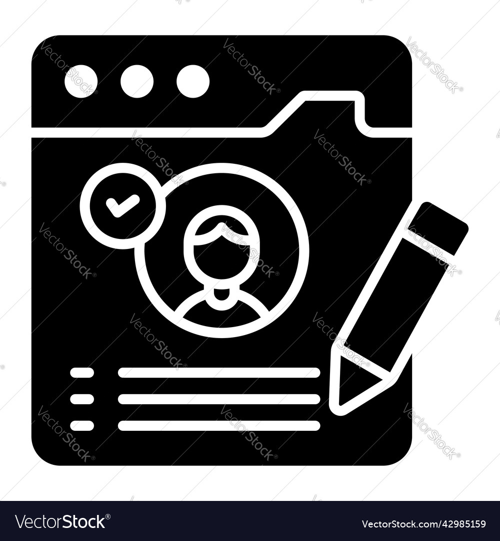 Web account modern concepts design