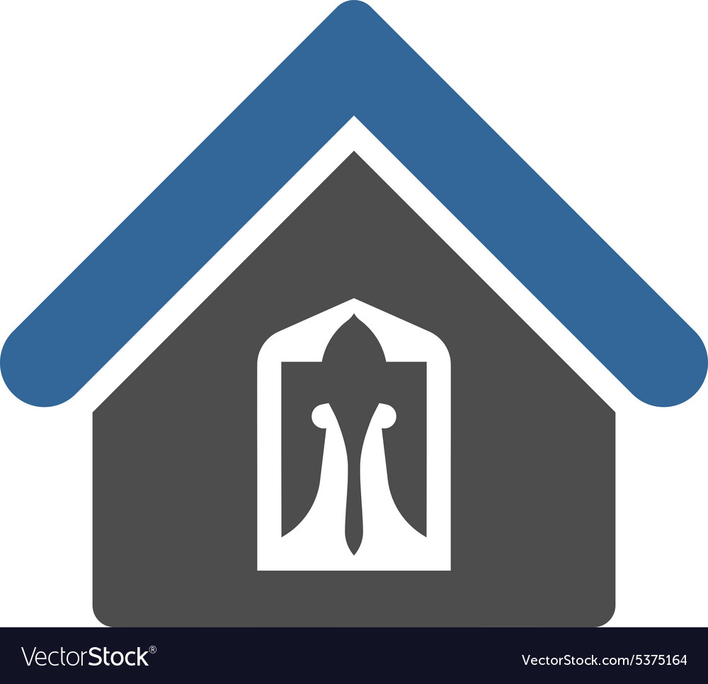 Home-Icon von Business-bicolor-Set