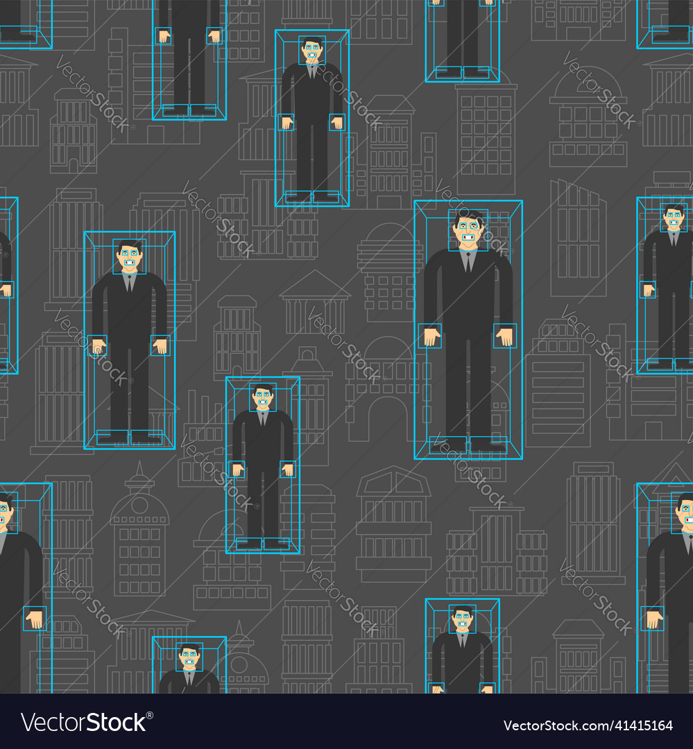 Identification of person in crowd pattern