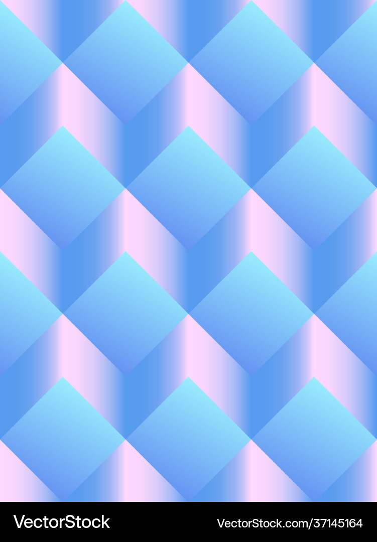 Seamless geometric pattern with diamonds Vector Image