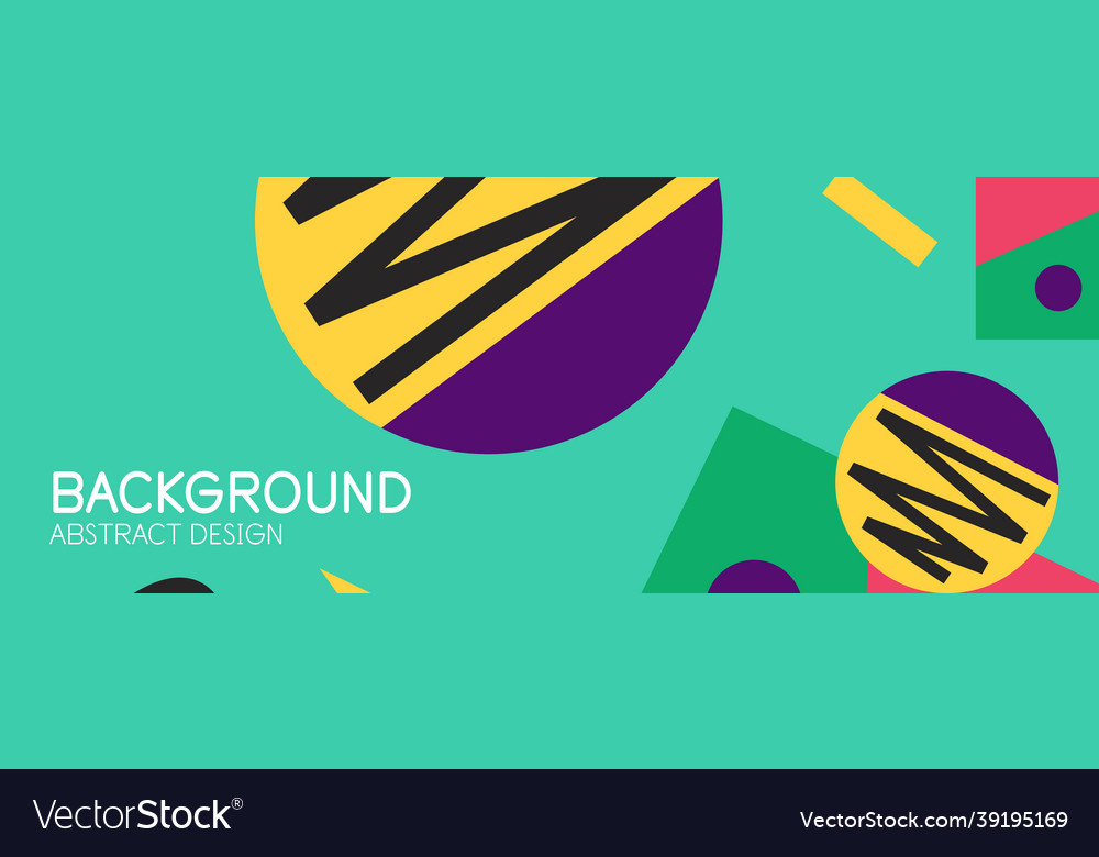 Abstract background with blocks lines geometric