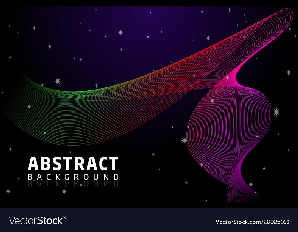 Abstract blend shape background