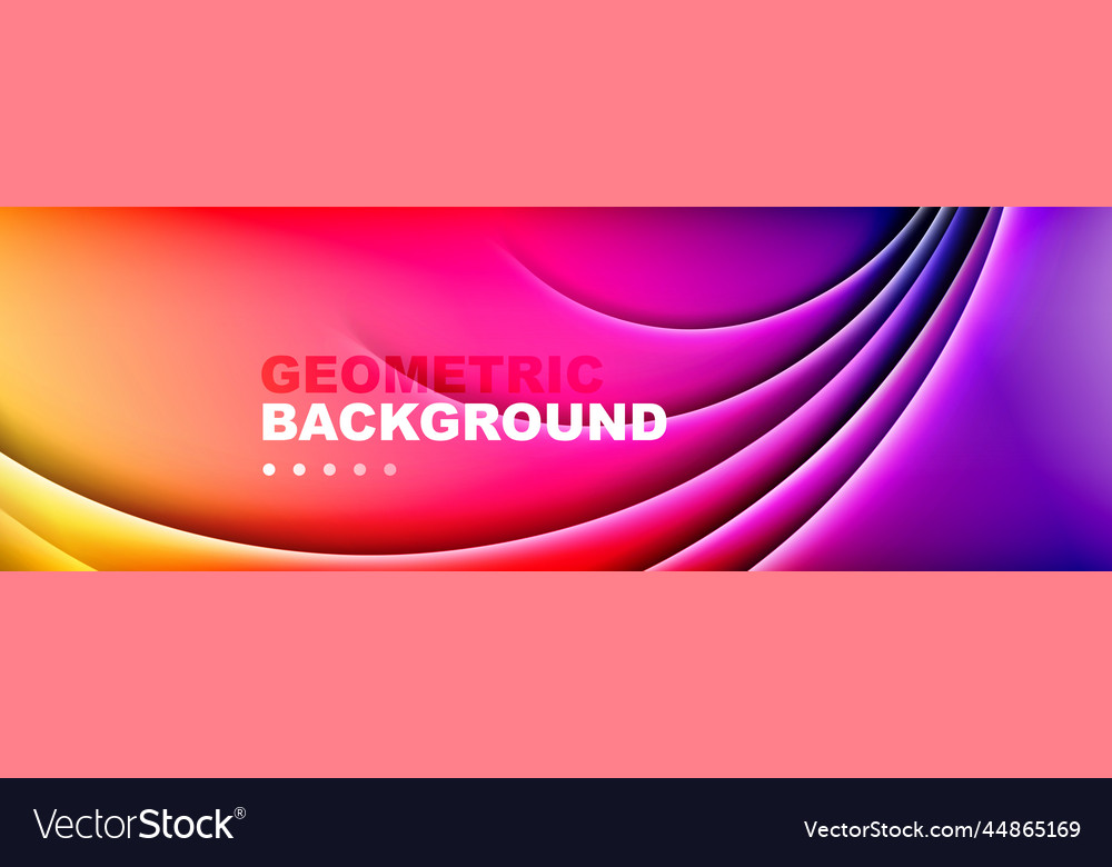 Fluid color wave abstract background digital Vector Image