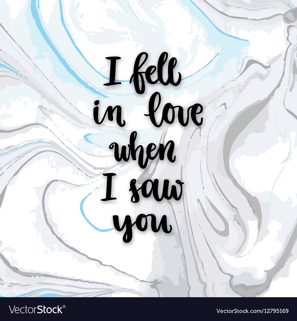 Romantic typographic poster
