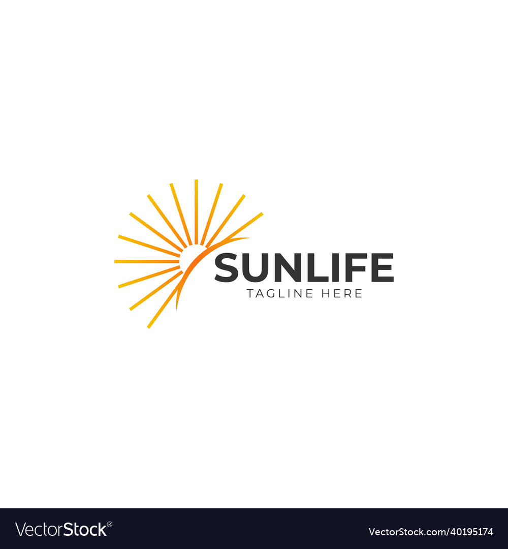 Sun Logo und Icon Template Design