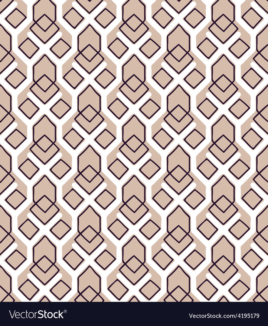 Geometric seamless pattern background retro style