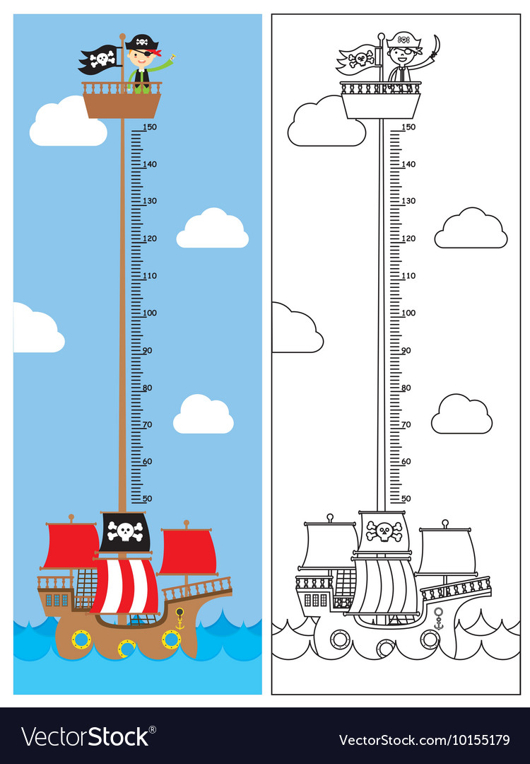 Pirate ship meter wall