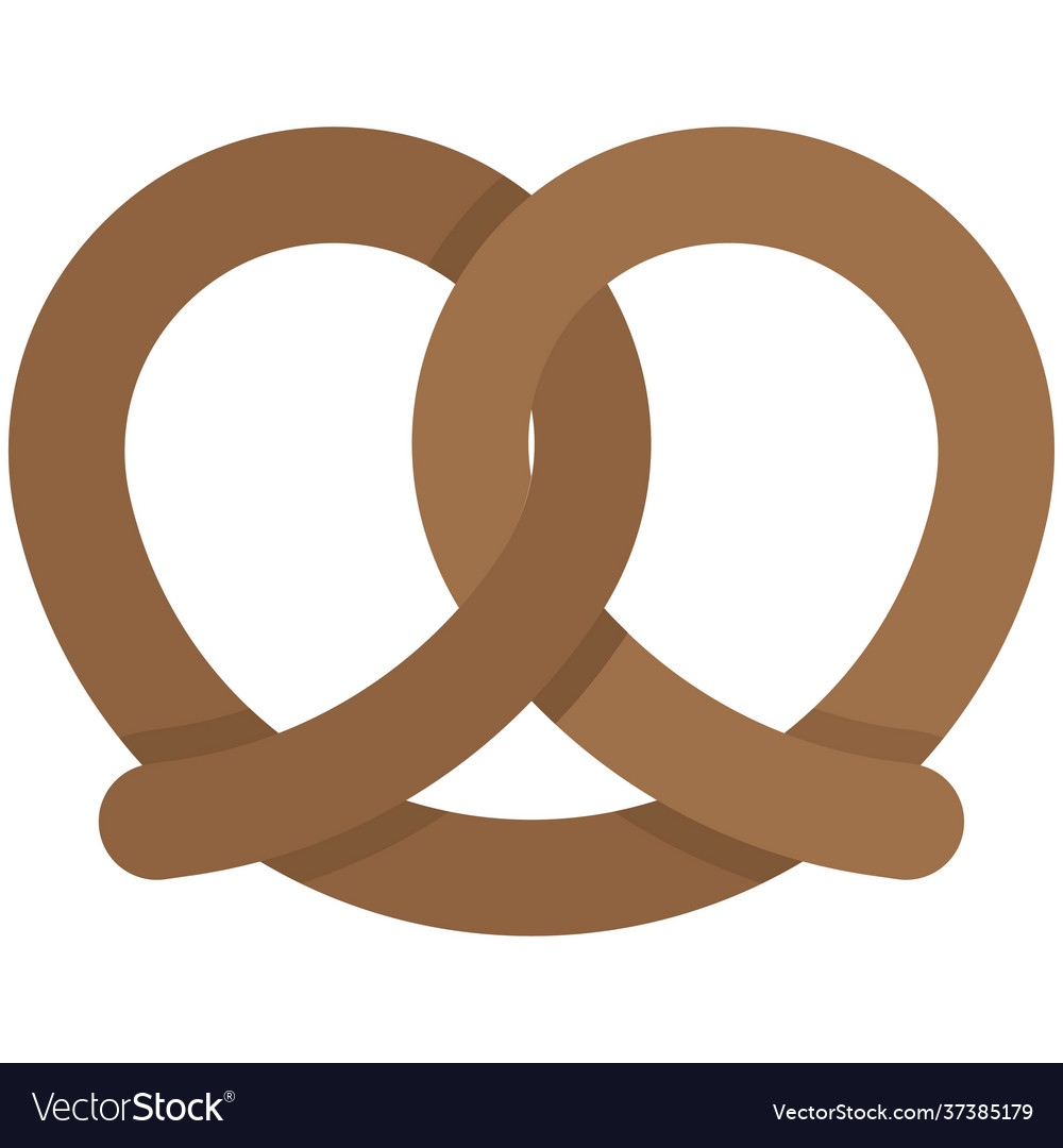 Pretzel Ikone Backen und Backen verwandt