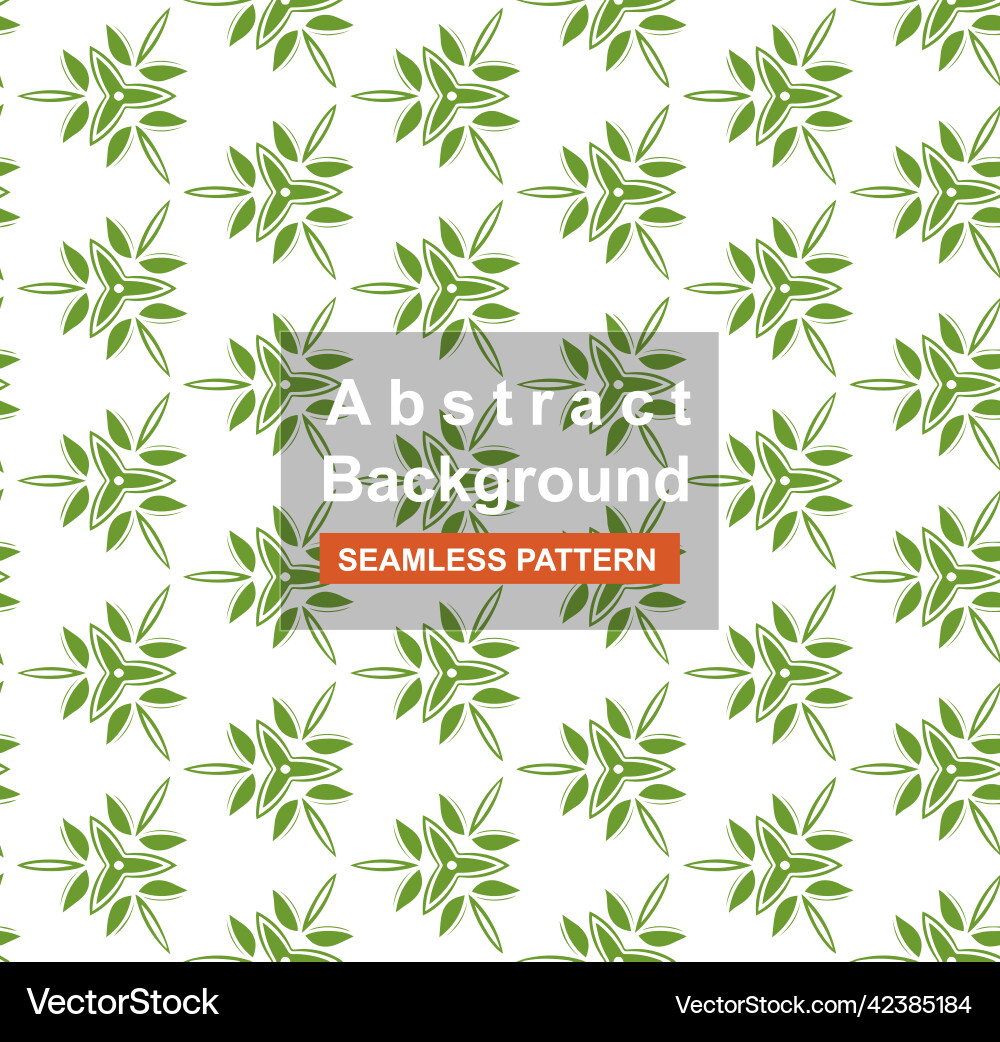 Abstract geometric seamless pattern background Vector Image
