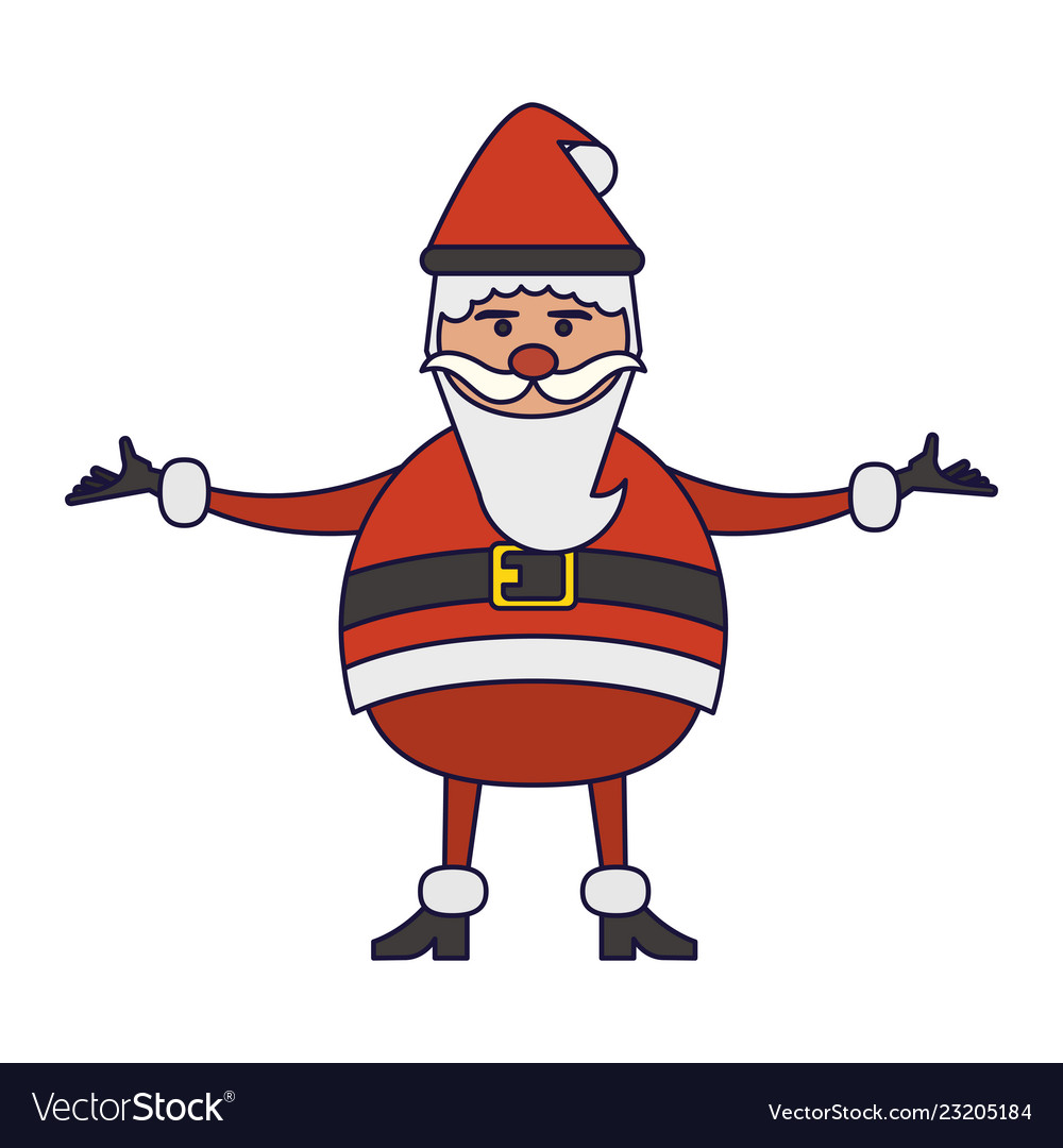 Christmas cartoon isolated concept Royalty Free Vector Image