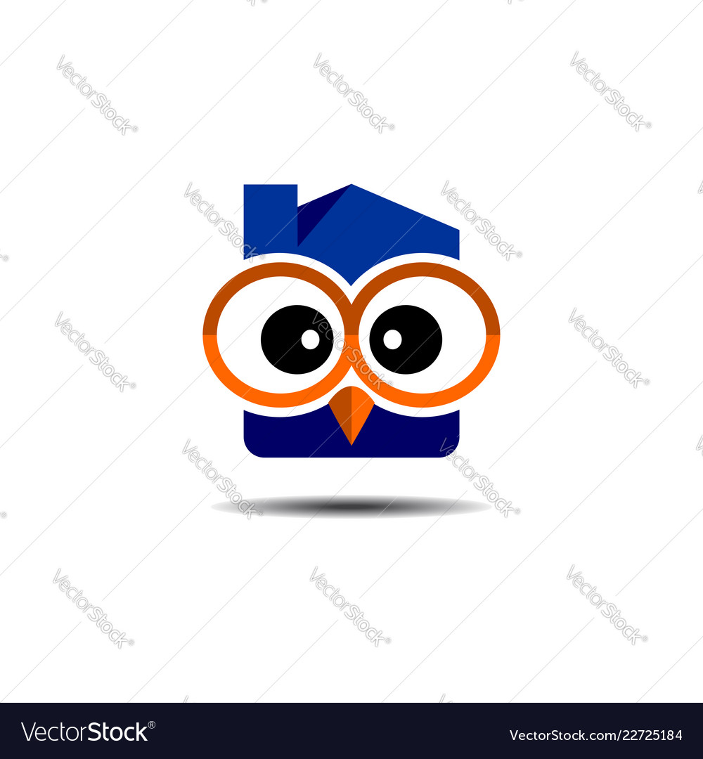 Vogel Logo Kopf Symbol Bildung Symbol vector image Vogel Logo Kopf Symbol Bildung Symbol