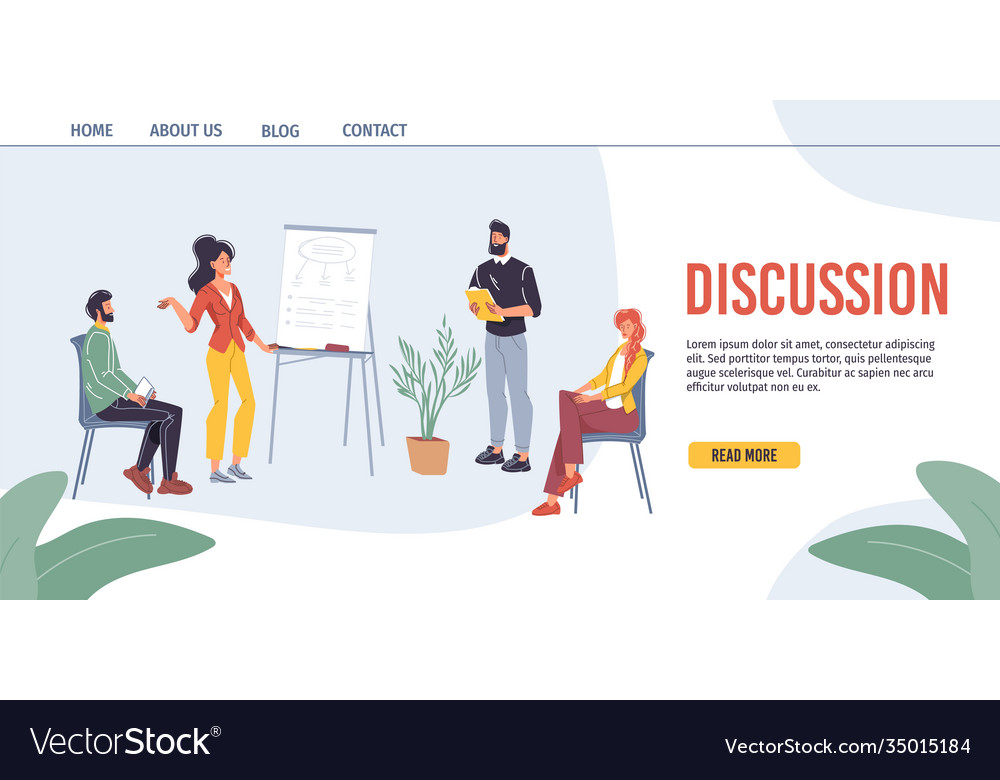 Workflow business people flat