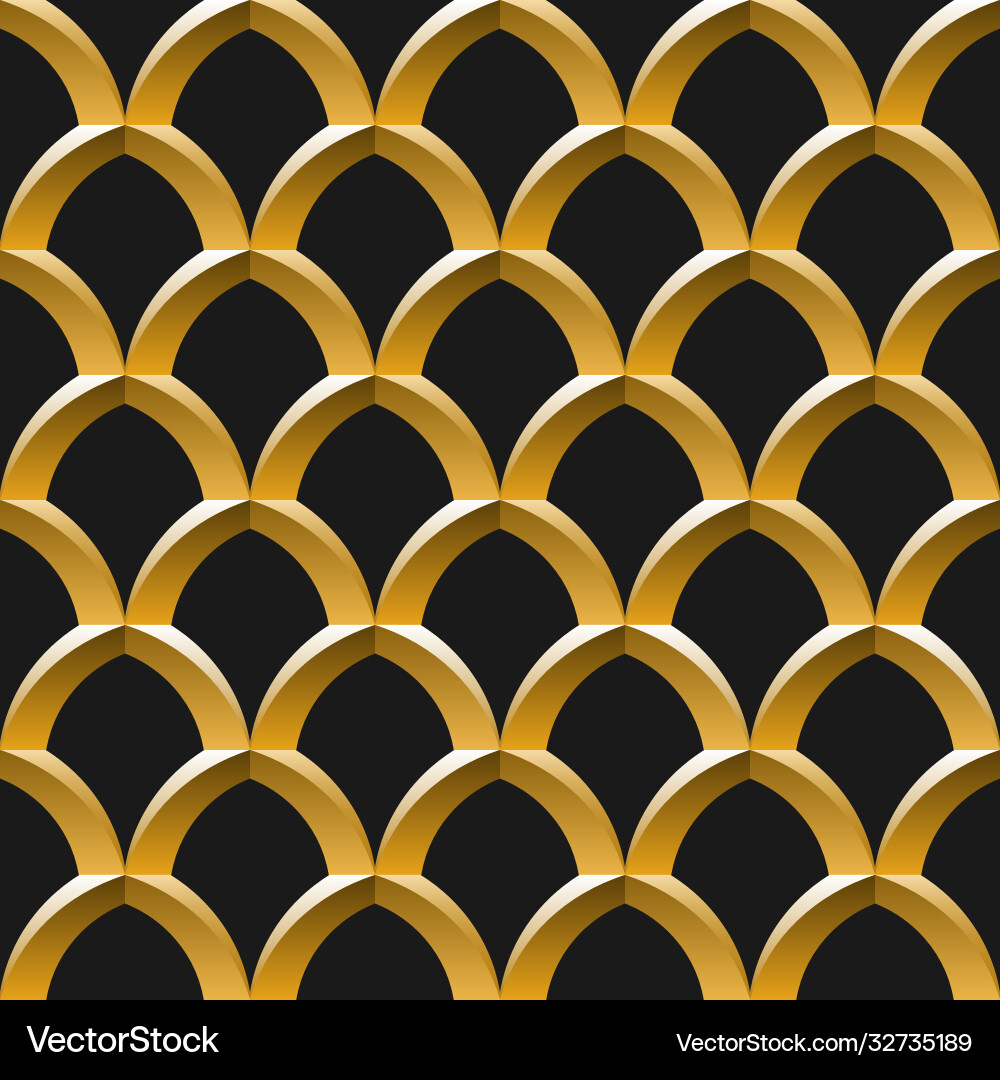 Abstract 3d seamless pattern Royalty Free Vector Image