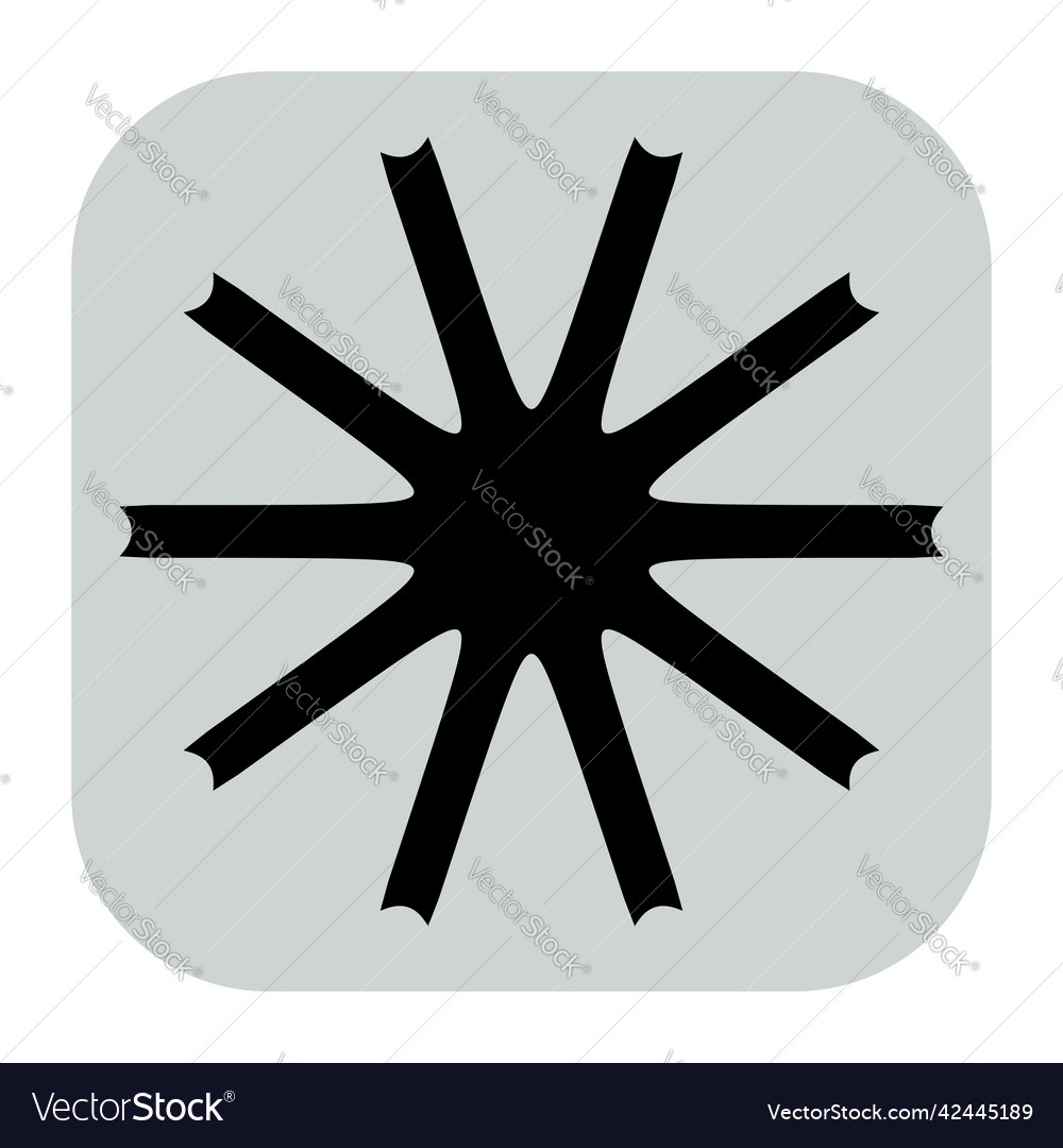 Abstract geometric icon symbol element shape vector image Abstract geometric icon symbol element shape