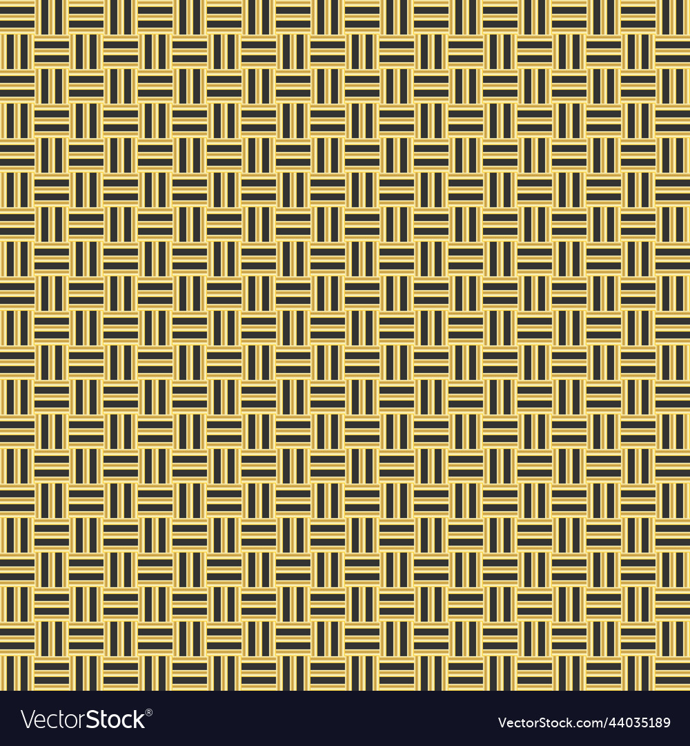 Seamless pattern of golden lines for textures vector image Seamless pattern of golden lines for textures