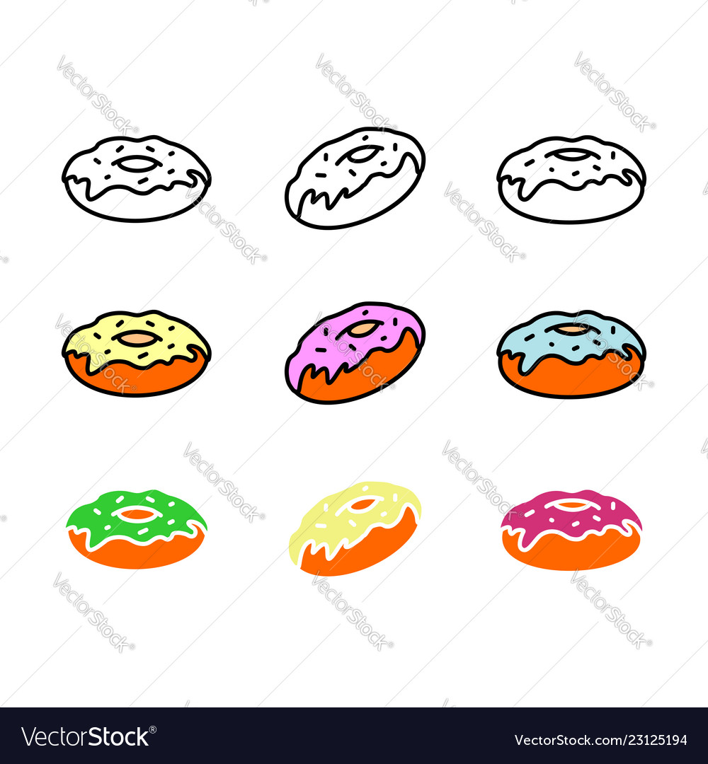 donut icon symbol logo