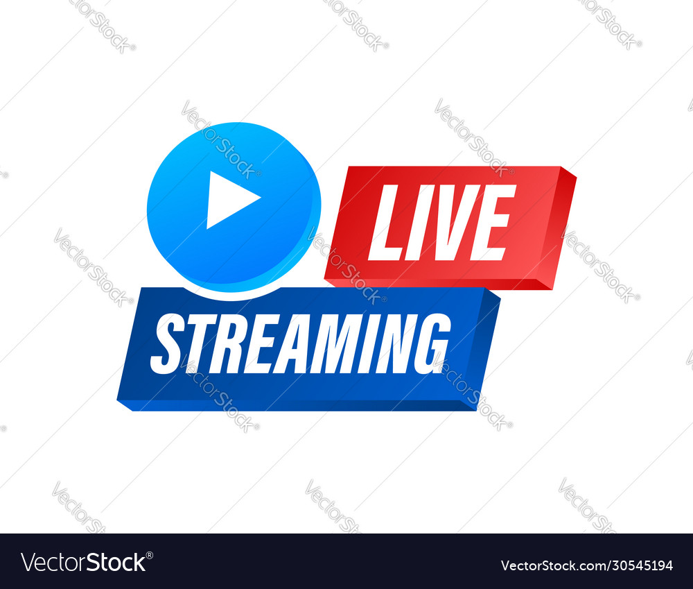 Live streaming logo news and tv or online