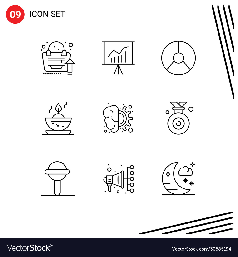 User interface pack 9 basic outlines design