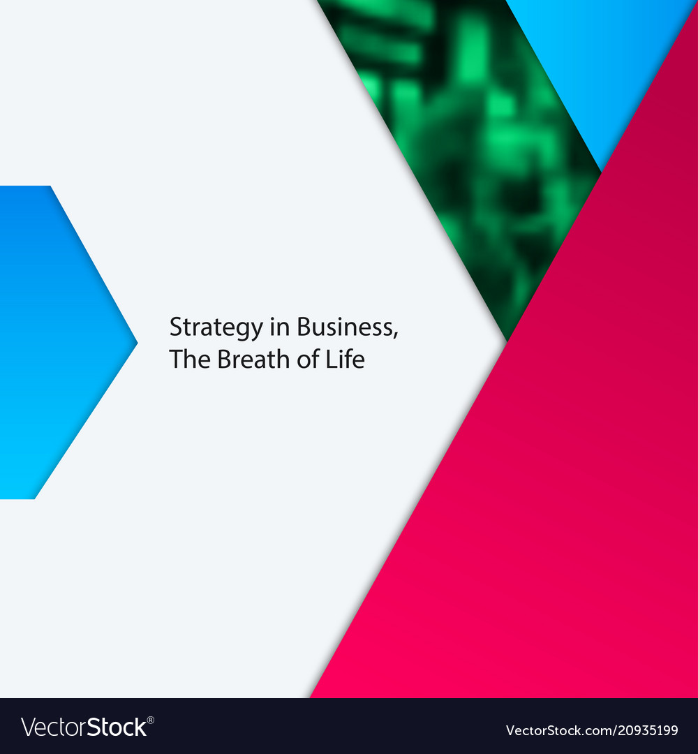 Abstract material design style of colourful