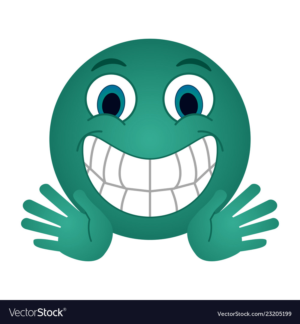 Chat emoji emoticon Royalty Free Vector Image - VectorStock