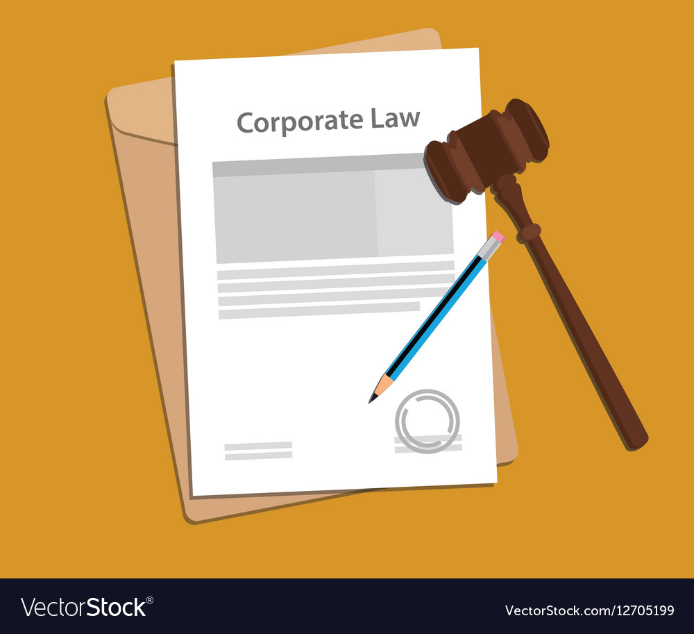 legal-concept-of-company-law-royalty-free-vector-image