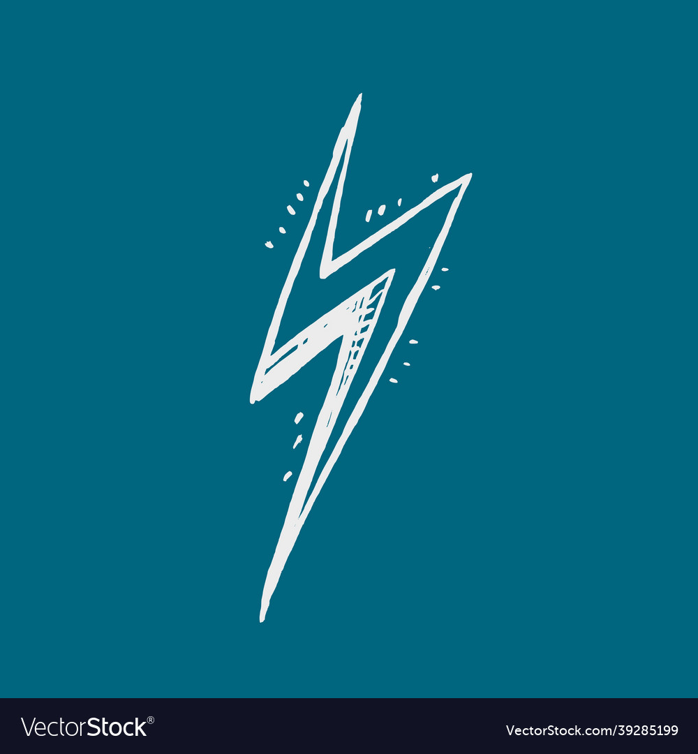 Lightning vector image Lightning