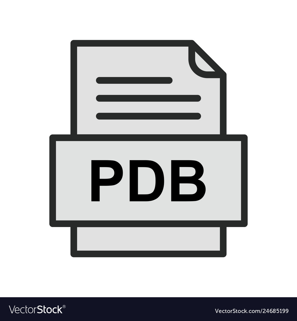 Pdb file document icon