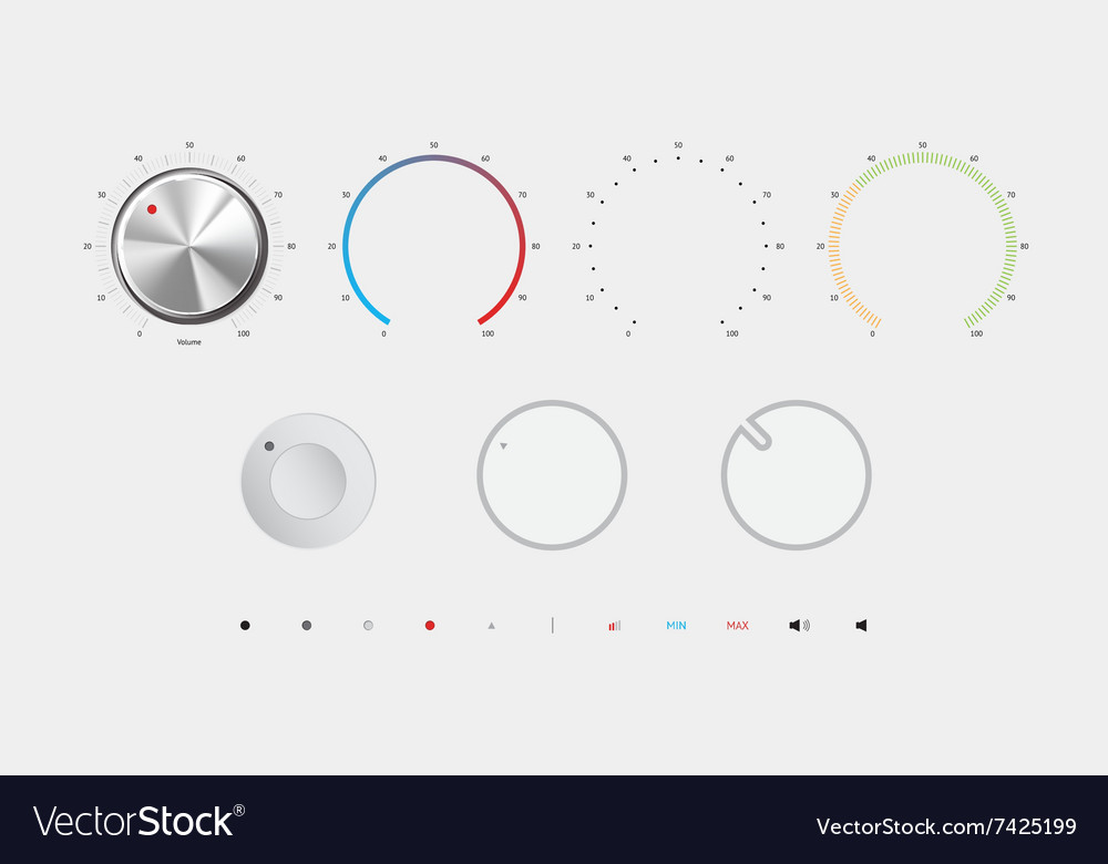 Volume button all by layers
