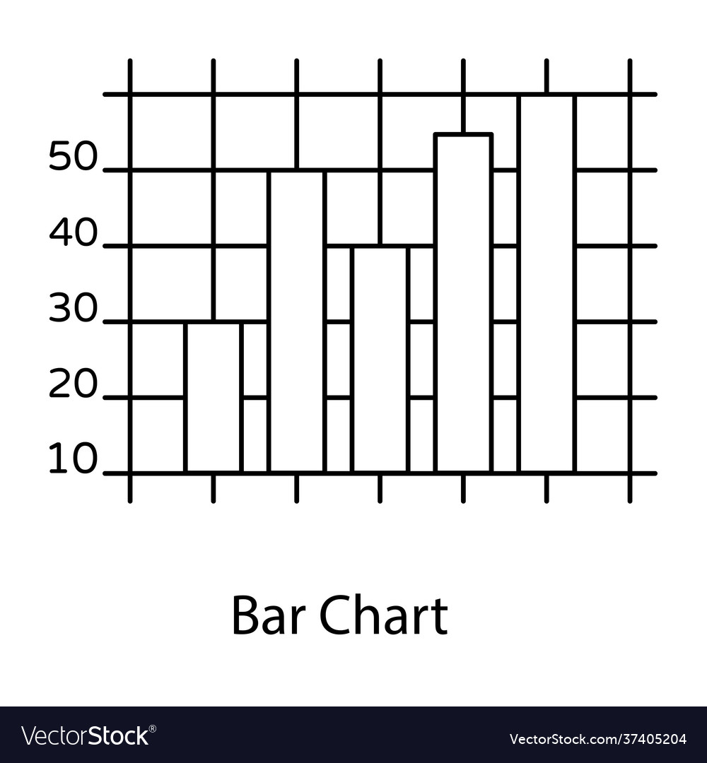 Bar chart Royalty Free Vector Image - VectorStock