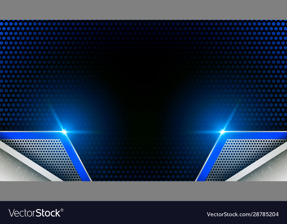 Blue steel abstract background