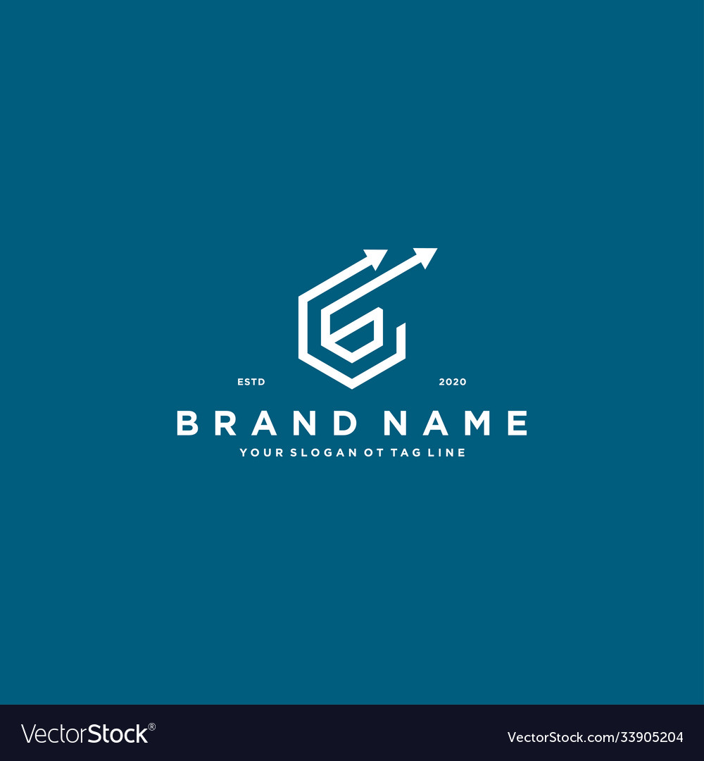 Letter cg logo design