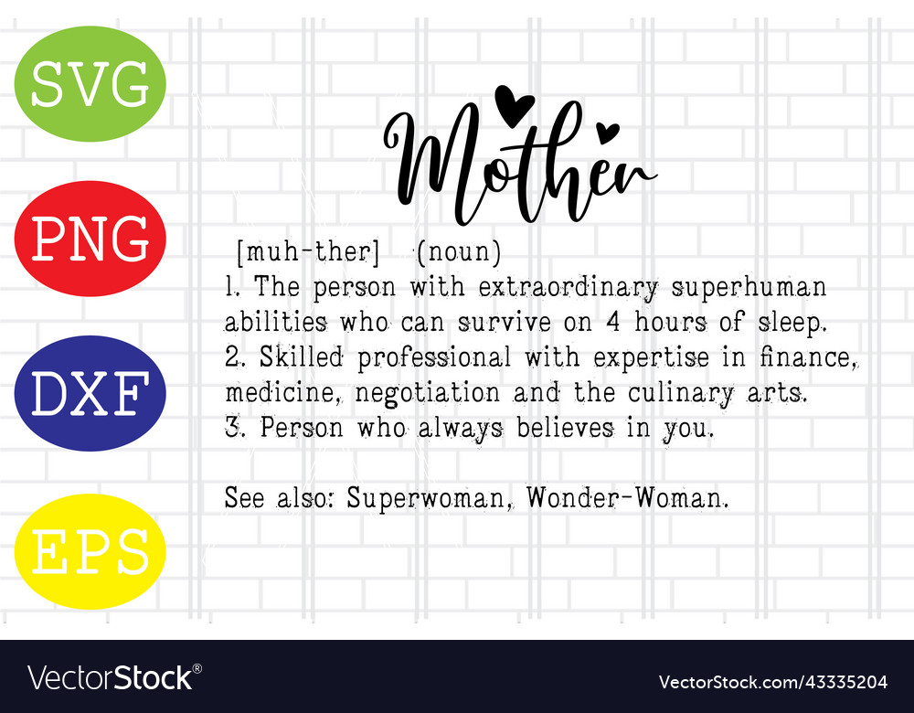 Mother Definition 2 Royalty Free Vector Image VectorStock mother-definition-2-royalty-free-vector-image-vectorstock