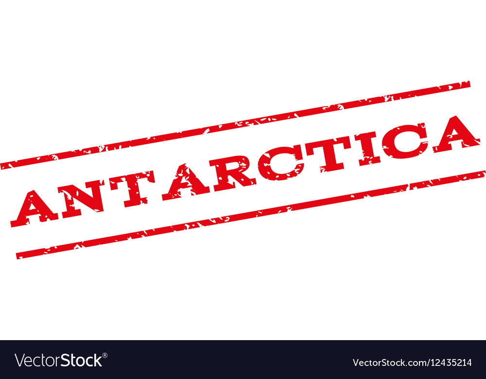 Antarctica watermark stamp