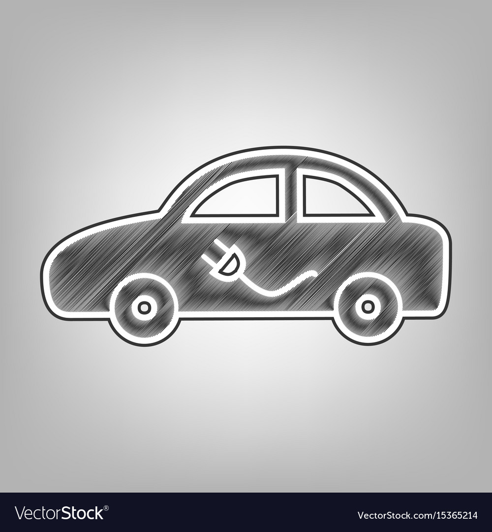 Electric Car Charging Station Drawing Jigsaw Puzzle by Frank Ramspott -  Pixels Puzzles